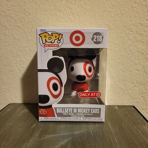 Funko Pop Ad Icons Bullseye In Mickey Ears (Target Exclusive) #218